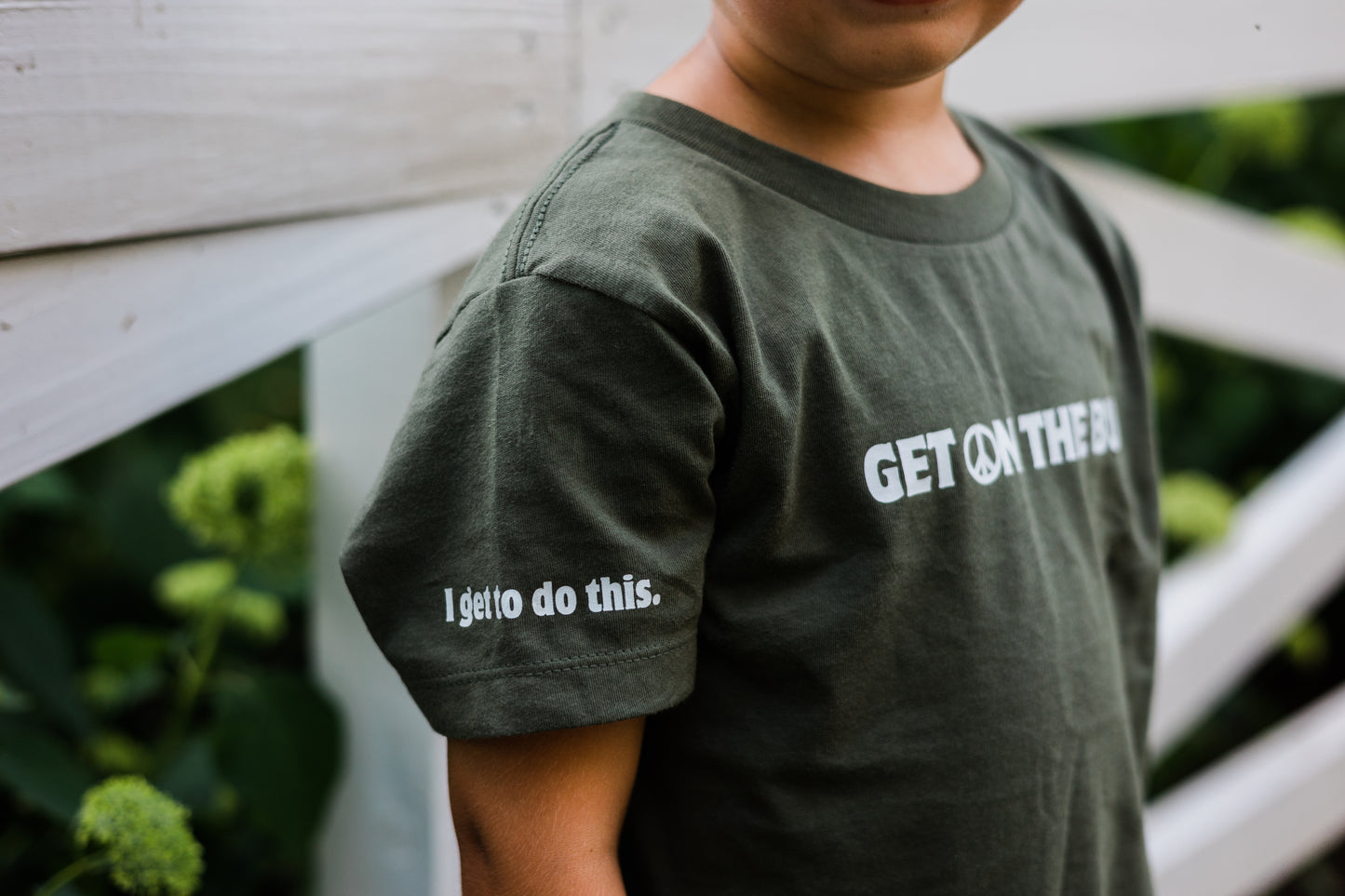 Get On the Bus Kids T-Shirt